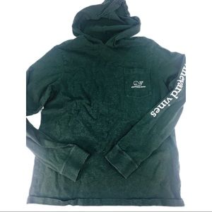 Vineyard Vines Hunter Green Long Sleeve Sz XL